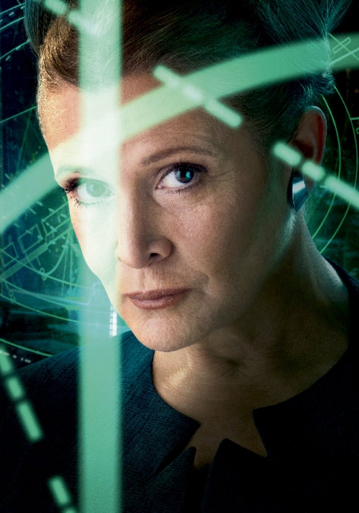 Carrie Fisher as General Leia