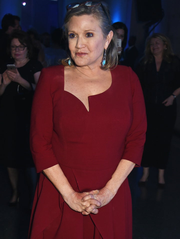 <strong> Carrie Fisher</strong>
