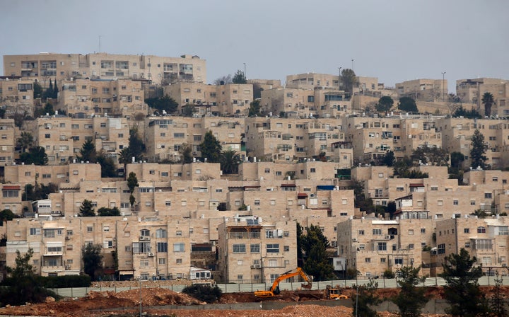 A general view taken on December 28, 2016 shows buildings in Ramat Shlomo, a Jewish settlement in the mainly Palestinian eastern sector of Jerusalem.