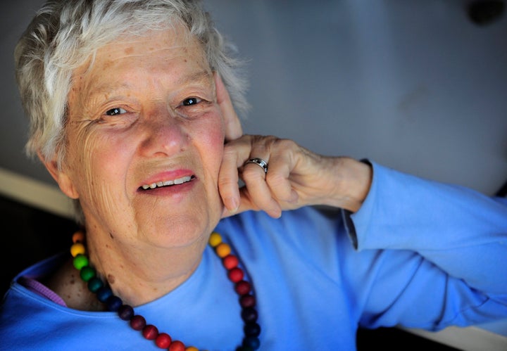 World famous astronomer Vera Rubin, who discovered the evidence for "dark matter."