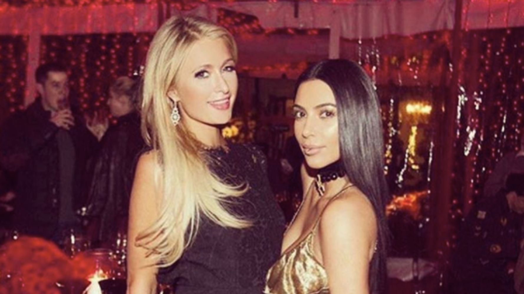 Kim Kardashian And Paris Hilton Reunite For Kristmas Eve Huffpost Uk Entertainment