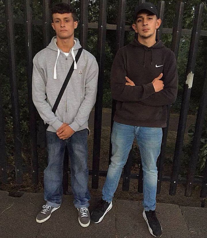 Reigan Knight (l) and Liam Phillips (r) who have died after a car crash