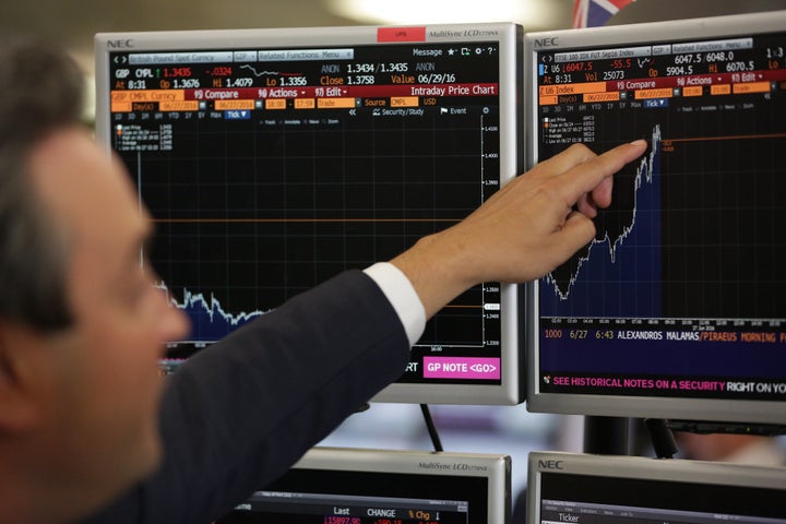 <strong>The top-flight index of Britain’s biggest listed companies rose 37.91 points on Wednesday</strong>
