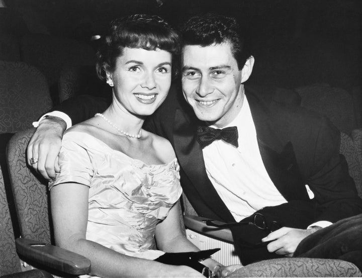 Debbie Reynold's first husband was Eddie Fisher, Carrie Fisher's father.