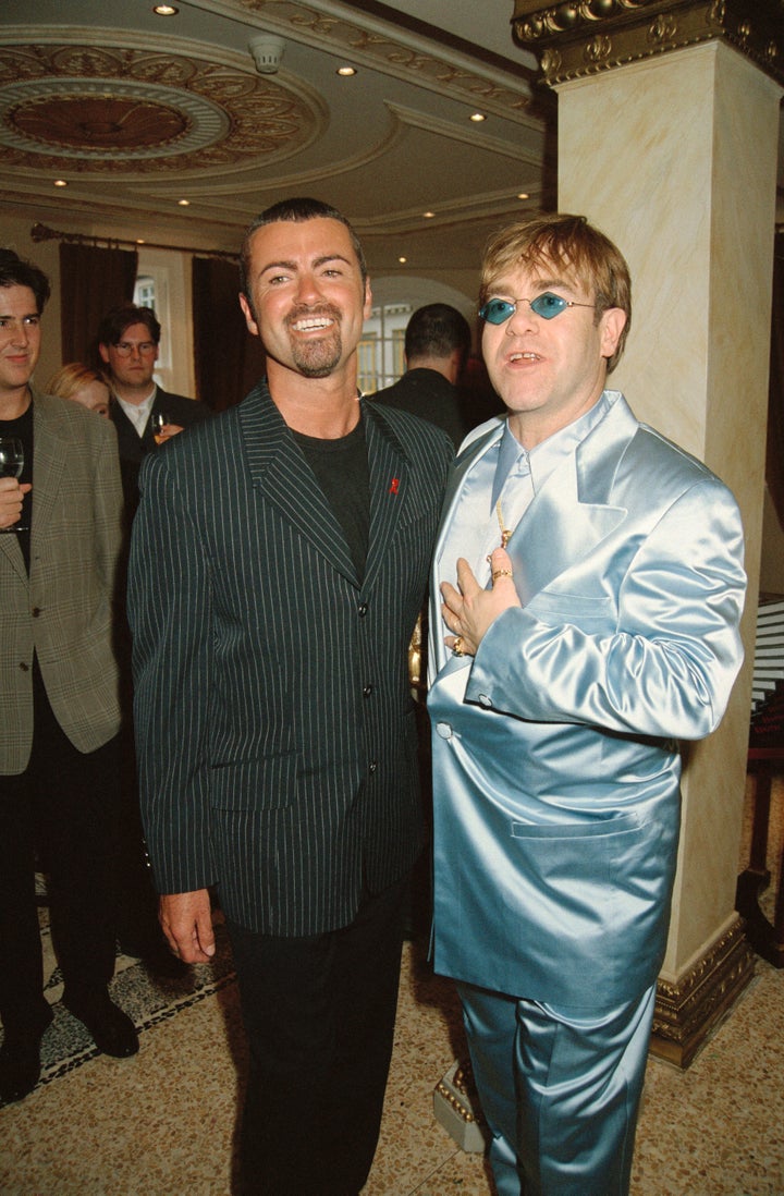 George and Elton were longtime pals as well as musical collaborators