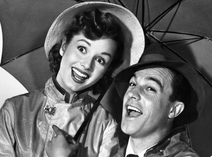 Debbie Reynolds and Gene Kelly in the 1952 movie ‘Singin' in the Rain.'