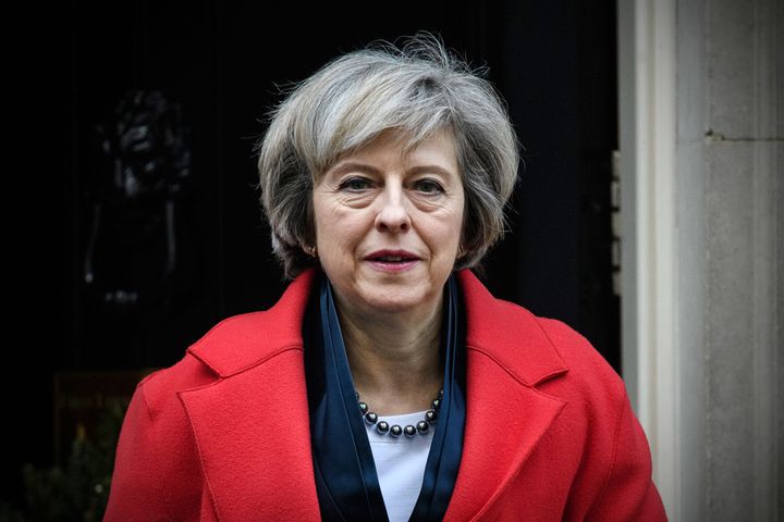 British Prime Minister Theresa May leaves 10, Downing Street to attend a Housing Select Committee on December 20, 2016 in London, England.