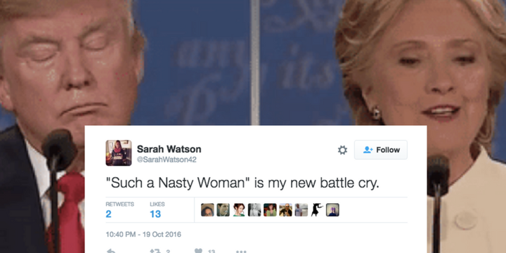 <p><a href="https://www.huffpost.com/entry/32-tweets-that-will-make-you-damn-proud-to-be-a-nasty-woman_n_58083374e4b0180a36e8f59d" target="_blank" role="link" class=" js-entry-link cet-internal-link" data-vars-item-name="32 Tweets That Will Make You Damn Proud To Be A Nasty Woman" data-vars-item-type="text" data-vars-unit-name="5866a655e4b014e7c72ee10d" data-vars-unit-type="buzz_body" data-vars-target-content-id="https://www.huffpost.com/entry/32-tweets-that-will-make-you-damn-proud-to-be-a-nasty-woman_n_58083374e4b0180a36e8f59d" data-vars-target-content-type="buzz" data-vars-type="web_internal_link" data-vars-subunit-name="article_body" data-vars-subunit-type="component" data-vars-position-in-subunit="4">32 Tweets That Will Make You Damn Proud To Be A Nasty Woman</a></p>