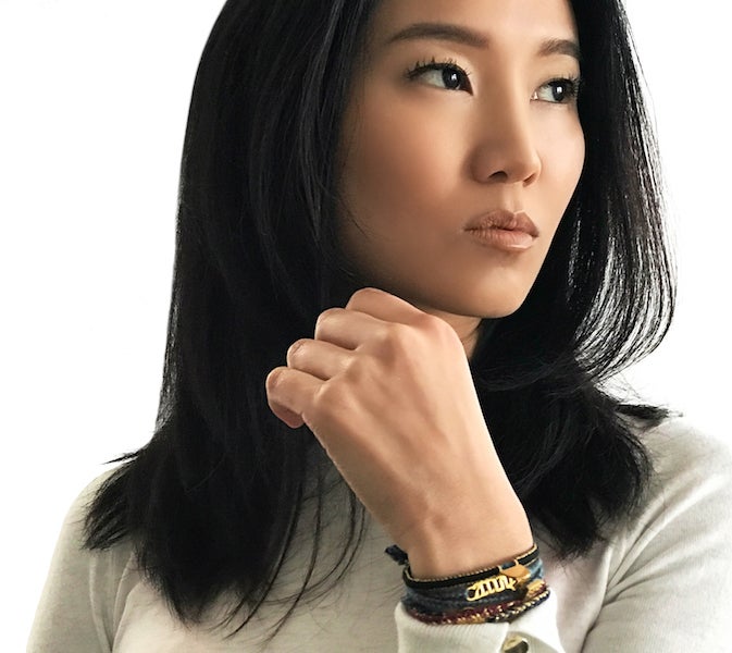 <p>Looking forward to 2017, natch...<strong>Top to bottom: </strong><a href="http://thebravecollection.com/products/copy-of-black-buddhist-flag-cobra-stitch" target="_blank" role="link" rel="nofollow" class=" js-entry-link cet-external-link" data-vars-item-name="Gold-plated Brass Buddhist Flag Cobra Stitch Bracelet" data-vars-item-type="text" data-vars-unit-name="5866d7cee4b04d7df167d49f" data-vars-unit-type="buzz_body" data-vars-target-content-id="http://thebravecollection.com/products/copy-of-black-buddhist-flag-cobra-stitch" data-vars-target-content-type="url" data-vars-type="web_external_link" data-vars-subunit-name="article_body" data-vars-subunit-type="component" data-vars-position-in-subunit="6">Gold-plated Brass Buddhist Flag Cobra Stitch Bracelet</a>, <a href="http://thebravecollection.com/products/teal" target="_blank" role="link" rel="nofollow" class=" js-entry-link cet-external-link" data-vars-item-name="Teal Brass Khmer Brave Bracelet, " data-vars-item-type="text" data-vars-unit-name="5866d7cee4b04d7df167d49f" data-vars-unit-type="buzz_body" data-vars-target-content-id="http://thebravecollection.com/products/teal" data-vars-target-content-type="url" data-vars-type="web_external_link" data-vars-subunit-name="article_body" data-vars-subunit-type="component" data-vars-position-in-subunit="7">Teal Brass Khmer Brave Bracelet, </a><a href="http://thebravecollection.com/products/berry-metallic-square-bracelet" target="_blank" role="link" rel="nofollow" class=" js-entry-link cet-external-link" data-vars-item-name="Berry Brass Square B-R-A-V-E Bracelet, " data-vars-item-type="text" data-vars-unit-name="5866d7cee4b04d7df167d49f" data-vars-unit-type="buzz_body" data-vars-target-content-id="http://thebravecollection.com/products/berry-metallic-square-bracelet" data-vars-target-content-type="url" data-vars-type="web_external_link" data-vars-subunit-name="article_body" data-vars-subunit-type="component" data-vars-position-in-subunit="8">Berry Brass Square B-R-A-V-E Bracelet, </a>and <a href="http://thebravecollection.com/products/deep-blue-metallic-compass-bracelet" target="_blank" role="link" rel="nofollow" class=" js-entry-link cet-external-link" data-vars-item-name="Deep-blue Brass Compass Bracelet" data-vars-item-type="text" data-vars-unit-name="5866d7cee4b04d7df167d49f" data-vars-unit-type="buzz_body" data-vars-target-content-id="http://thebravecollection.com/products/deep-blue-metallic-compass-bracelet" data-vars-target-content-type="url" data-vars-type="web_external_link" data-vars-subunit-name="article_body" data-vars-subunit-type="component" data-vars-position-in-subunit="9">Deep-blue Brass Compass Bracelet</a></p>