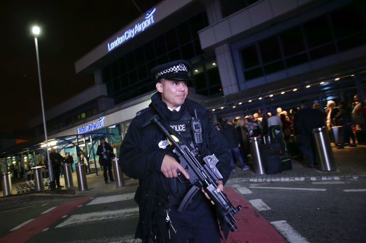<strong>Armed police will also be a fixture on the capital’s Tube trains and other transport</strong>