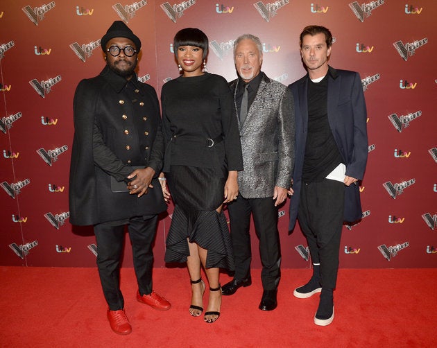 The new line-up for 'The Voice'