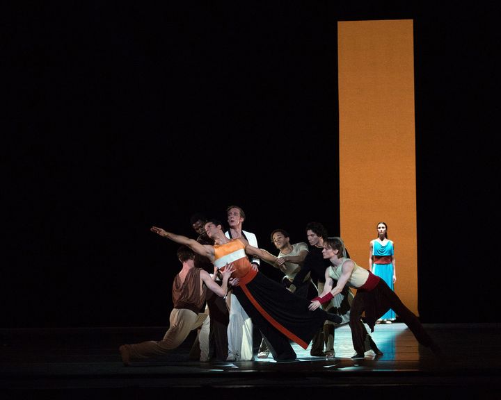American Ballet Theatre in Alexei Ratmansky’s Serenade after Plato’s Symposium.