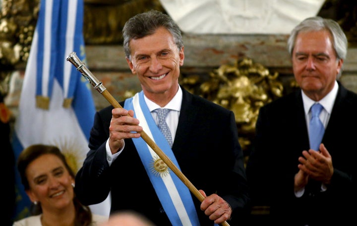 Argentine President Mauricio Macri