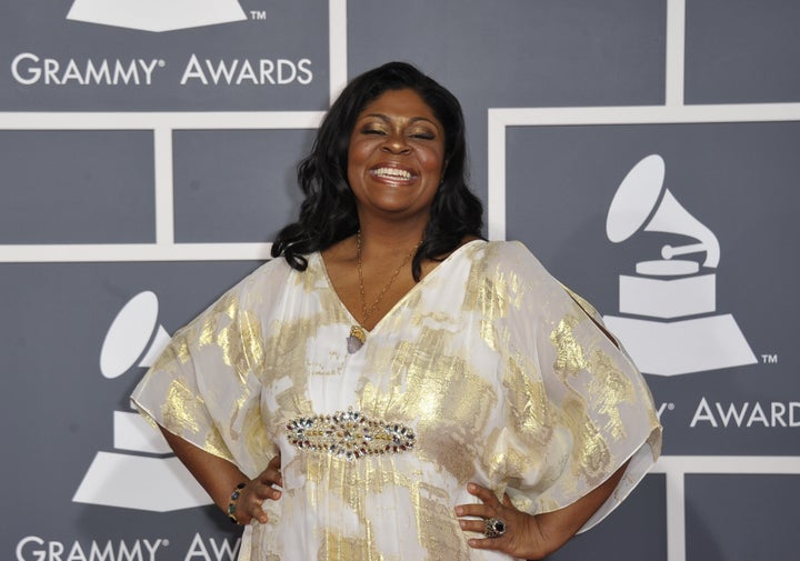 Kim Burrell at the Grammy Awards in 2012.