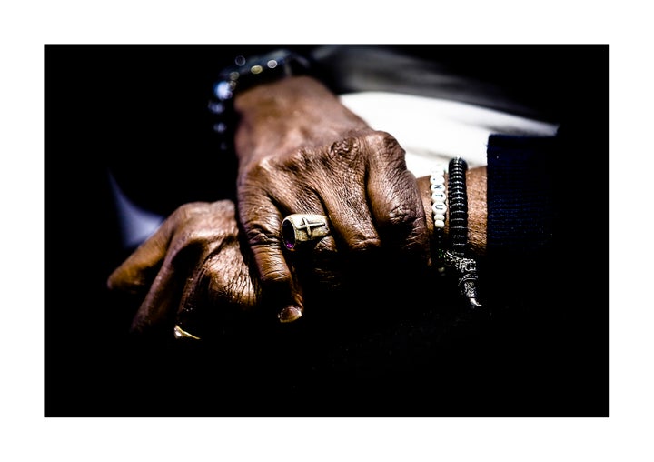 <p>The Ubunut bracelet worn by Archbishop Desmond Tutu.</p>