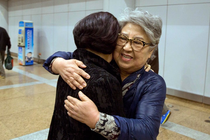 Sandra Suh, right, had visited North Korea multiple times over 20 years.