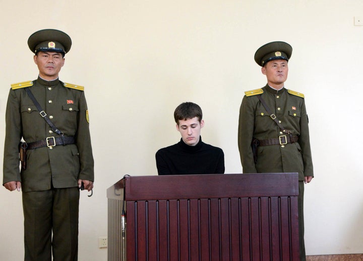 Matthew Miller was tried on charges of illegally entering North Korea to commit espionage.