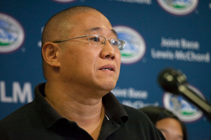 Kenneth Bae, an American missionary, was held for about two years.