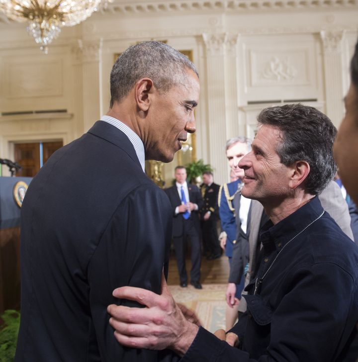 <p><strong>Dean Kamen with President Obama 2016. </strong></p>