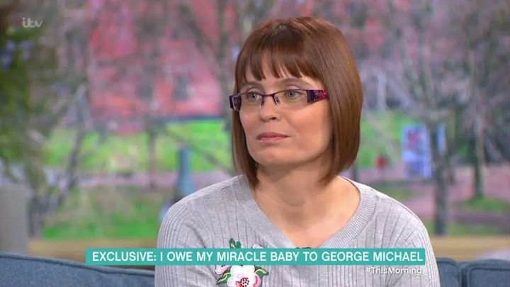Jo Maidment received a generous donation from George Michael to have fertility treatment.