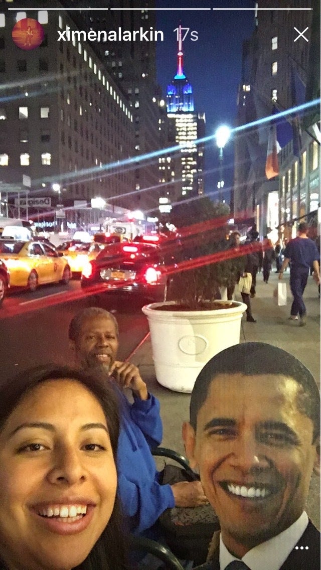 <p>My NYC friend who proudly told me people think he looks like President Obama.</p>