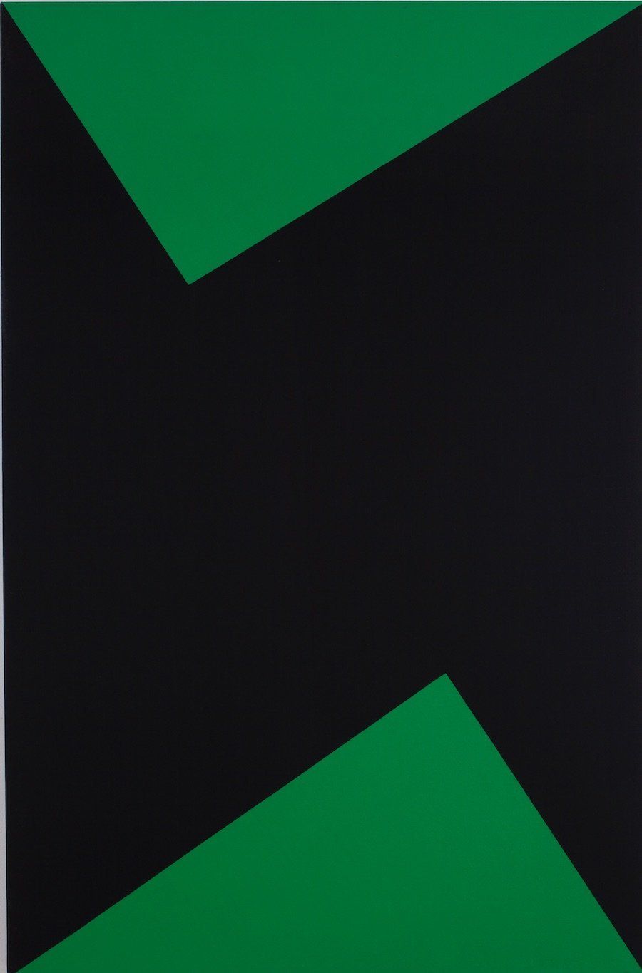 Carmen Herrera, "Wednesday," 1978, acrylic on canvas, 66 x 42 in. (167.6 x 106.7 cm).