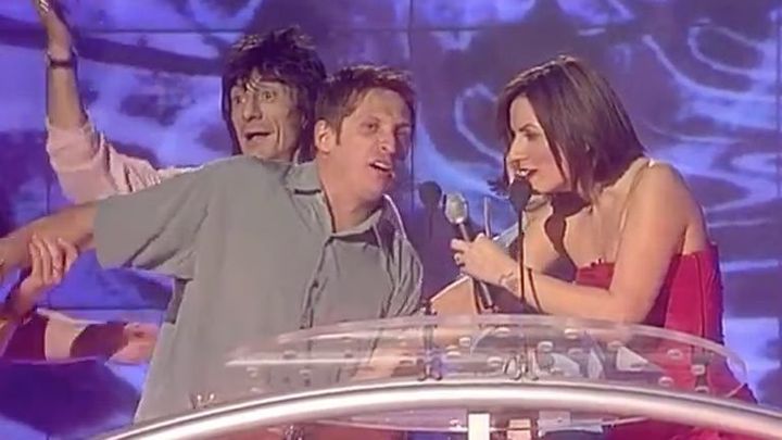 Brandon staged an invasion at the Brits in 2000