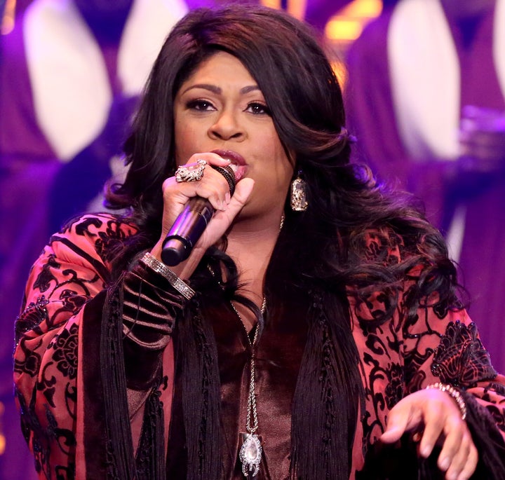 Kim Burrell performs on "The Tonight Show Starring Jimmy Fallon." 