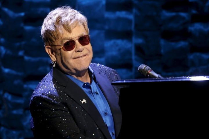 Making a racket, man: Elton John thanked Russia's Vladimir Putin on Instagram for giving him a call.