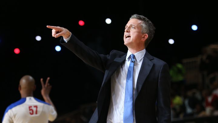 Bill Simmons reacts to a play during the Sprint NBA All-Star Celebrity Game 2014 at Sprint Arena during the 2014 NBA All-Star Jam Session in New Orleans, Louisiana.