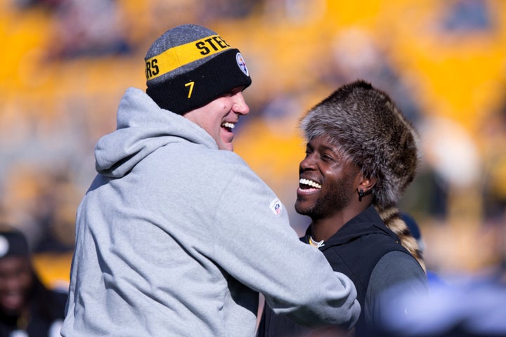 Ben Roethlisberger and Brown -- winners of seven straight to close out the regular season -- have had plenty to laugh about t