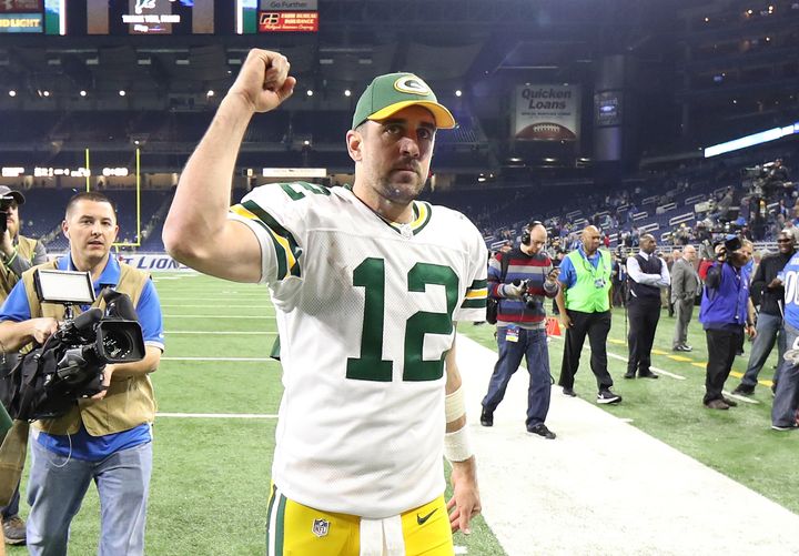 Packers quarterback Aaron Rodgers led the league with 40 touchdown passes this season, and may be on his way to a third MVP selection.
