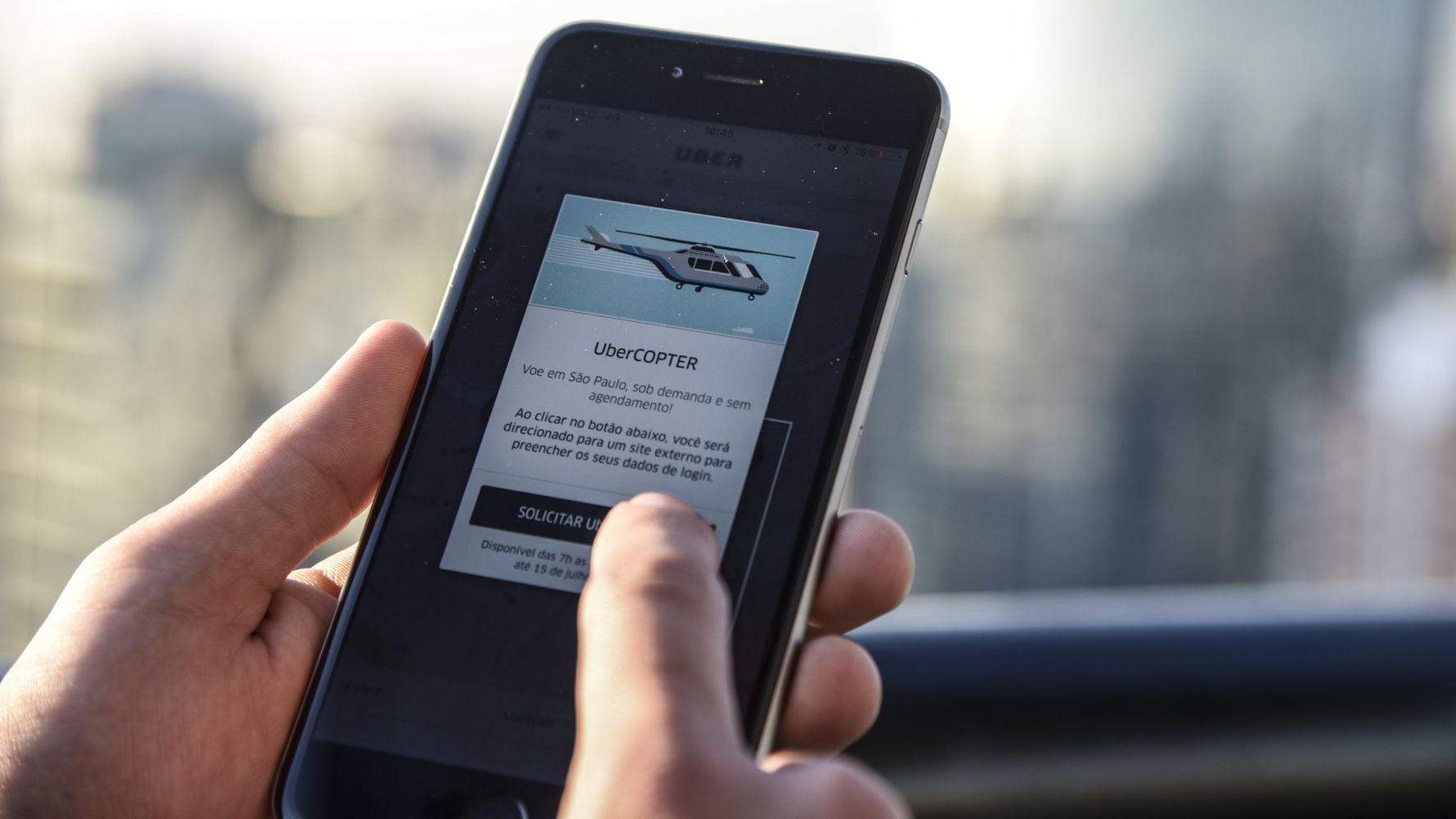 Uber Brings Gridlocked Sao Paulo Commuters Another Option: Helicopter ...