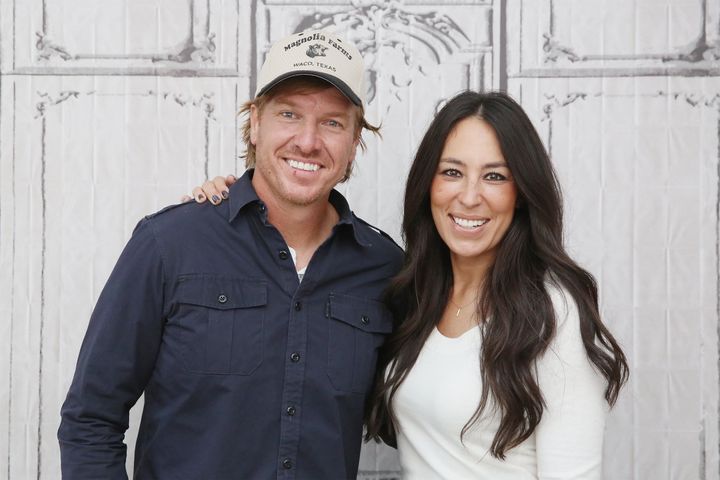 Chip Gaines (left) didn't address the December controversy directly, but the implication seemed clear. 