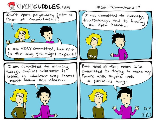 10 Comics That Show What Polyamorous Love Is Really Like Huffpost