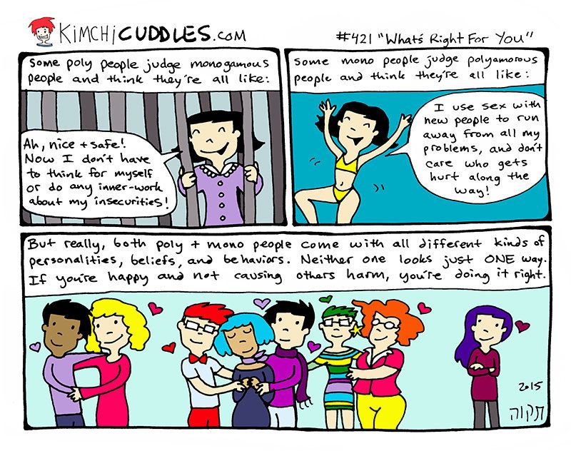 10 Comics That Show What Polyamorous Love Is Really Like Huffpost Life