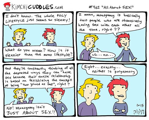 10 Comics That Show What Polyamorous Love Is Really Like Huffpost