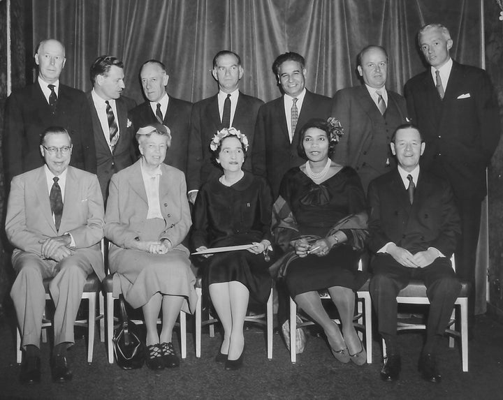 Dalip Singh Saund, top row third from the right, was the first South Asian American elected to Congress.