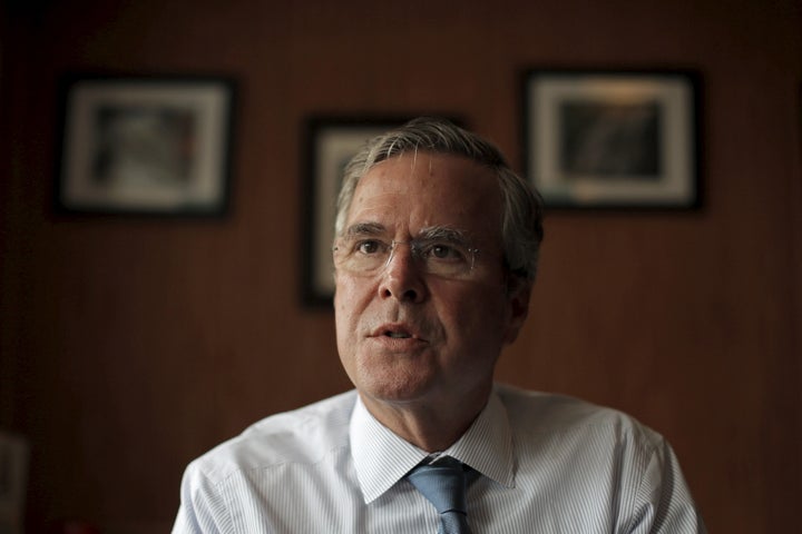 Bush says he admires Gov. Snyder for "stepping up" to resolve the Flint water crisis, which, well, Snyder helped create.