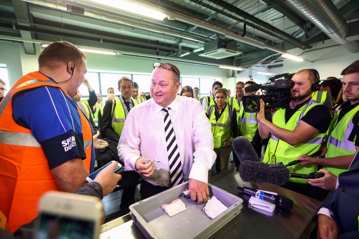 Mike Ashley, chief executive of former FTSE 100 firm Sports Direct, promised action on staff low pay last year