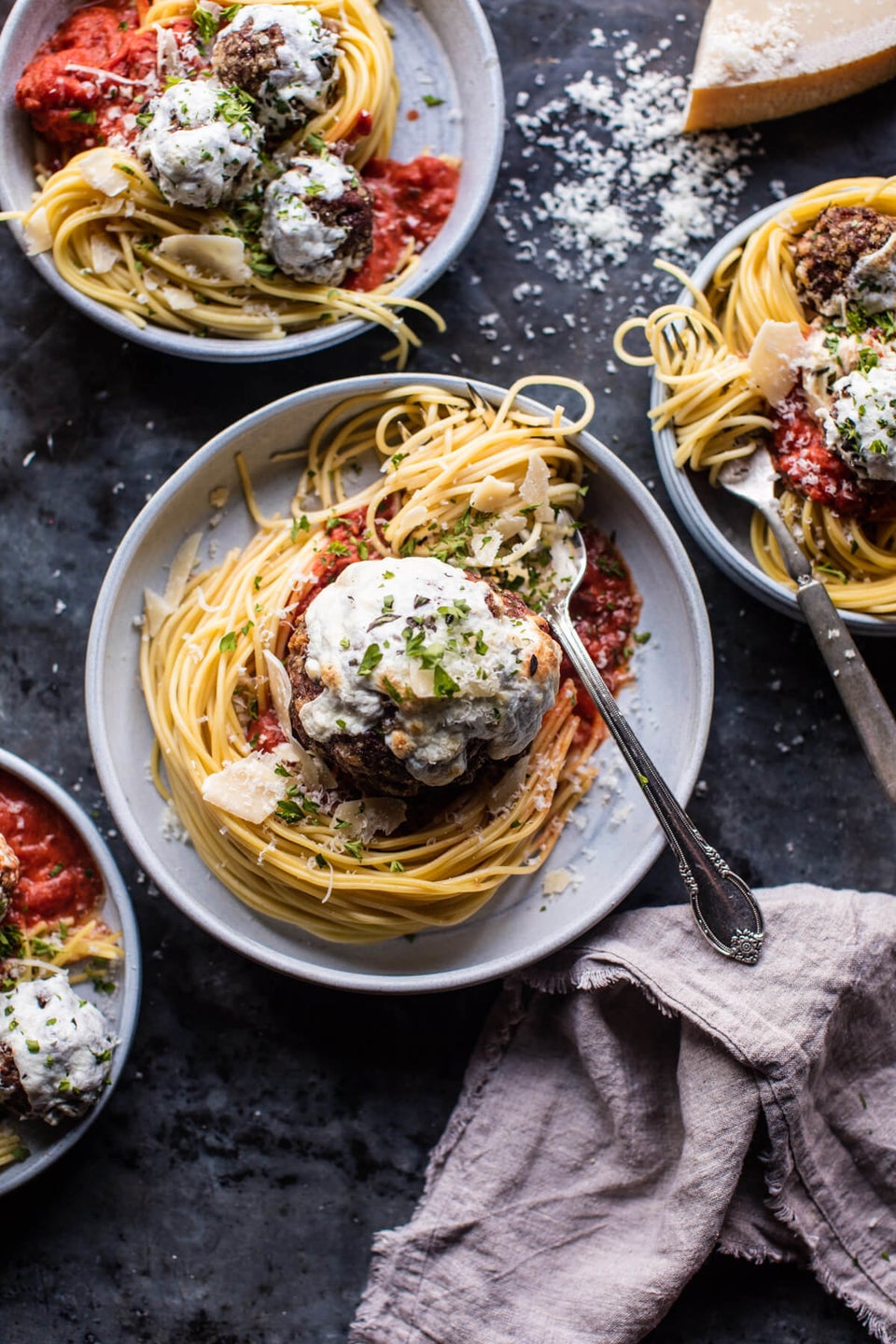 Giant Spaghetti And Meatballs