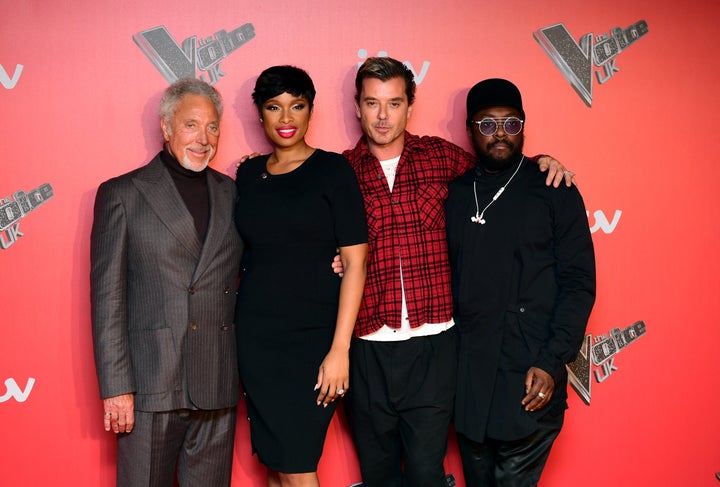 <strong>The new-look 'The Voice' panel</strong>