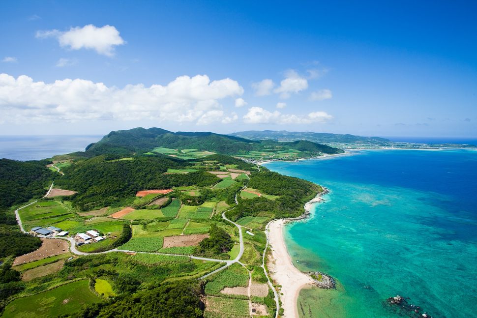 Kume Island, one of the Okinawa Islands