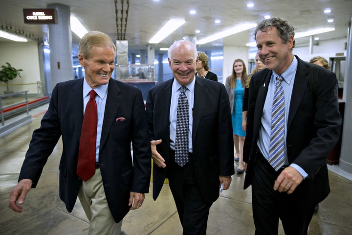 Sens. Sherrod Brown (right) and Bill Nelson (left) could both face strong challenges from their respective state governors.