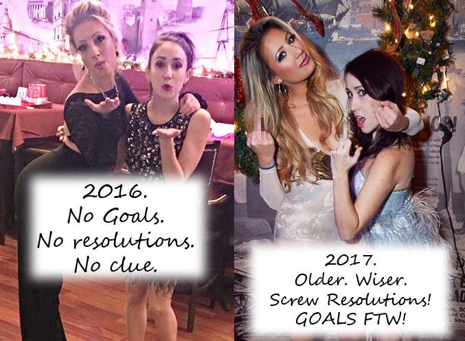Forget about making resolutions, its all about achieving goals this year!