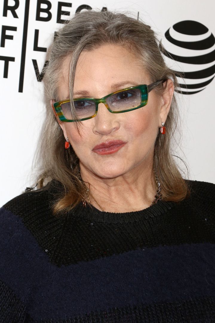 Carrie Fisher died after suffering a heart attack last month