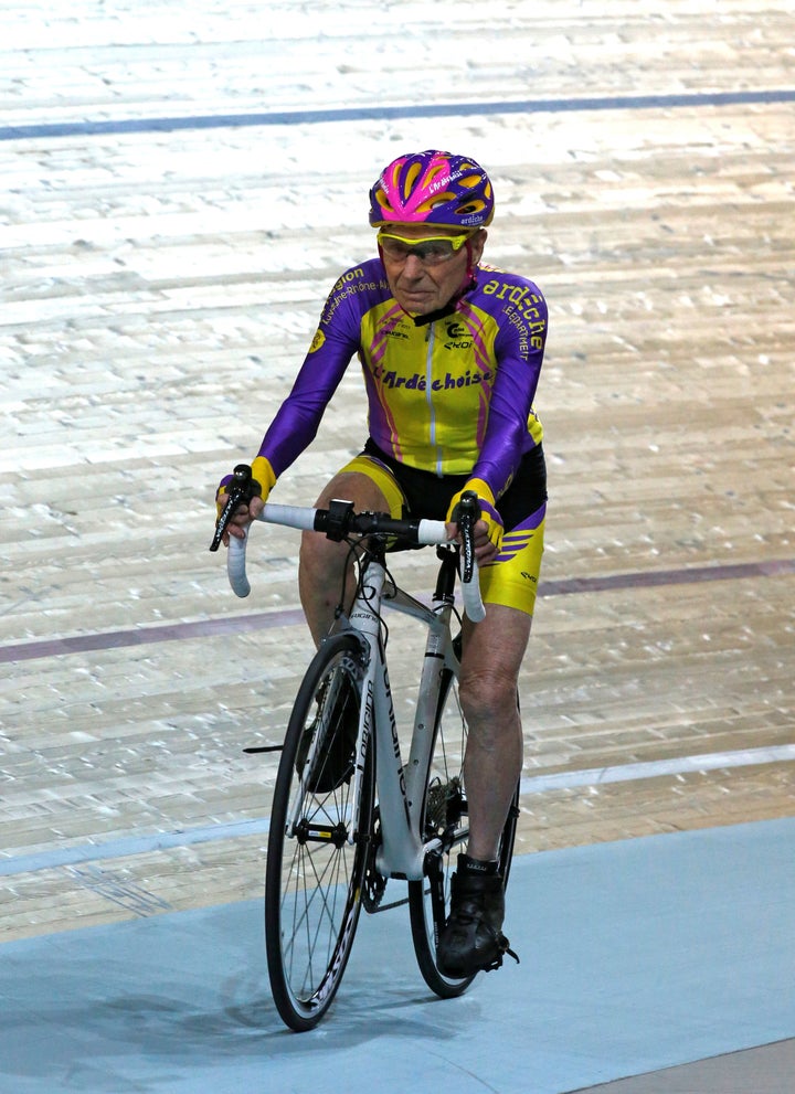 Old best sale man cycling