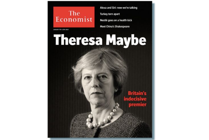 Theresa May Branded 'Theresa Maybe' In The Economist's Withering ...