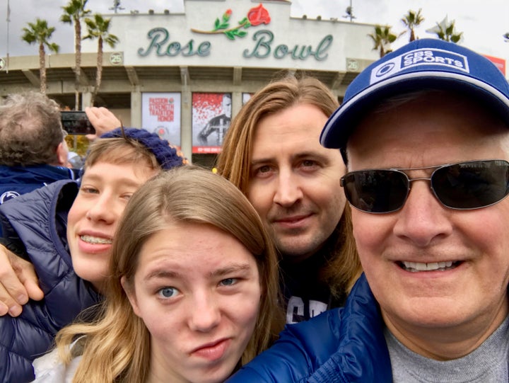 Rich Valenza, RaiseAChild Founder & CEO (right) with partner Jared Gee, and family.