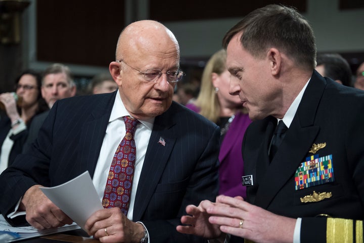 Director of National Intelligence James Clapper and Director of the National Security Agency Adm. Michael Rogers testified on Thursday before the Senate Armed Services Committee on foreign interference in the U.S. election.